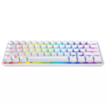 Razer Huntsman Mini klaviatuur mängimiseks USB QWERTY inglise valge