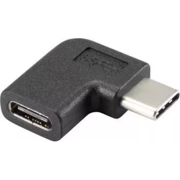 Renkforce USB 3.1 (Gen 2) adapter [1x USB-C™ pistik – 1x USB-C™ pesa] 90° paremale nurga all (RF-4410232)