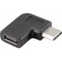 Renkforce USB 3.1 (Gen 2) adapter [1x USB-C™ pistik – 1x USB-C™ pesa] 90° paremale nurga all (RF-4410232)