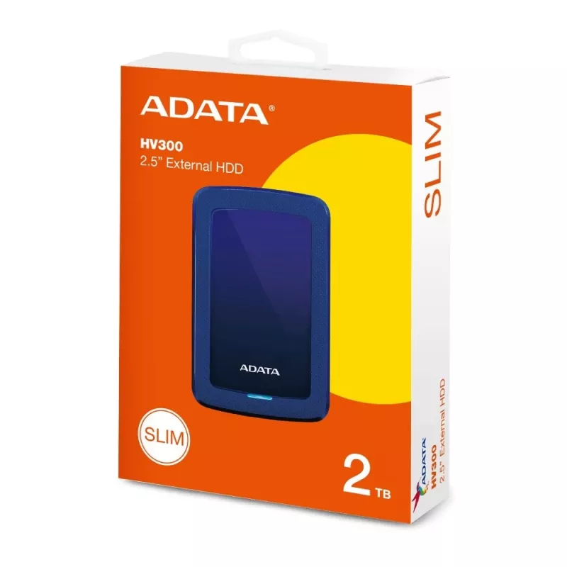 ADATA HV300 väline kõvaketas 2 TB USB 3.2 Gen 1 (3.1 Gen 1) Sinine