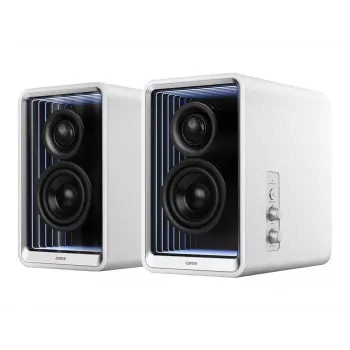 Edifier Desktop Active Monitor koos GaN laadijaga | QR65 | 70 W | Bluetooth | Valge | Juhtmevaba ühendus