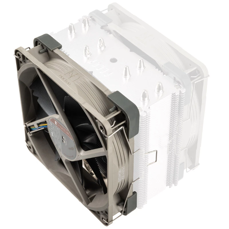 Ventilaator Noctua NA-FK1 120 mm — 12 V PWM korpuse ventilaator, 1700 p/min, 120,2 m³/h, 25,1 dB