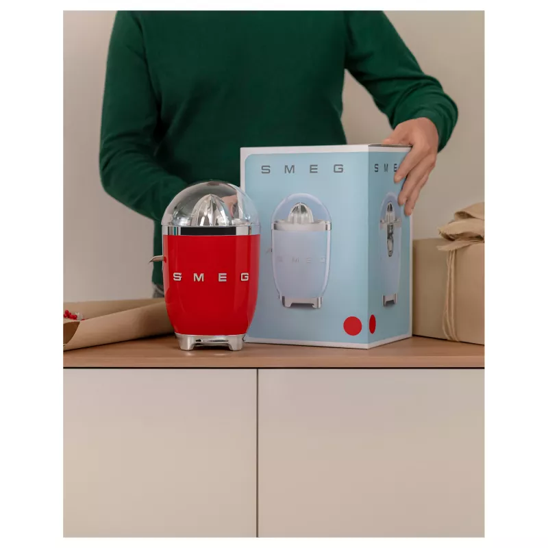 Elektriline tsitruspress Smeg CJF11RDEU 70 W Punane Roostevaba teras