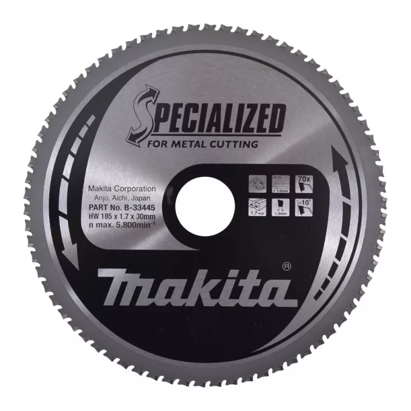 Makita spetsiaalne ketassaeketas 18,5 cm 1 tk