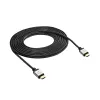 Akyga AK-HD-100P HDMI 2.0 kaabel, punutud, PRO seeria, 10 m, must