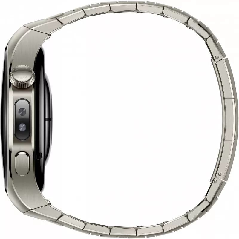 Nutikell HUAWEI WATCH 5, 1.5 tolli AMOLED, 466×466, 46 mm titaankorpus, Wi‑Fi, GPS, hõbedane