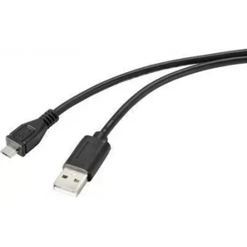 Renkforce RF-4716836 USB-kaabel Must