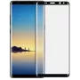 Karastatud klaasist ekraanikaitse Devia Samsung Galaxy Note8 jaoks — 3D-kumer, must