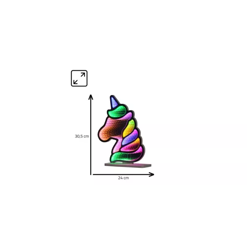 Neoontuled MANTA Style UNICORN MASNL134MT tunneliefektiga — dekoratiivne LED-paneel ruumivalgustuseks