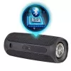 Kaaskantav kõlar MANTA SPK130GO BT — Bluetooth 5.0, TWS, FM, 10W RMS, taaslaetav (must, 8×8×19 cm)