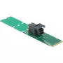 Adapter M.2 Key M to SFF-8643 NVMe DeLOCK 63145
