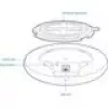 Traadita pääsupunkt Teltonika TAP400 Wi‑Fi 6, 2,4/5 GHz, 3000 Mbit/s, PoE, 1x LAN, 3 antenni, valge
