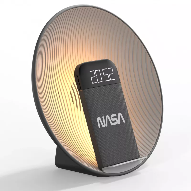 NASA SPC600 Bluetooth-kõlar/äratuskell/juhtmevaba laadija