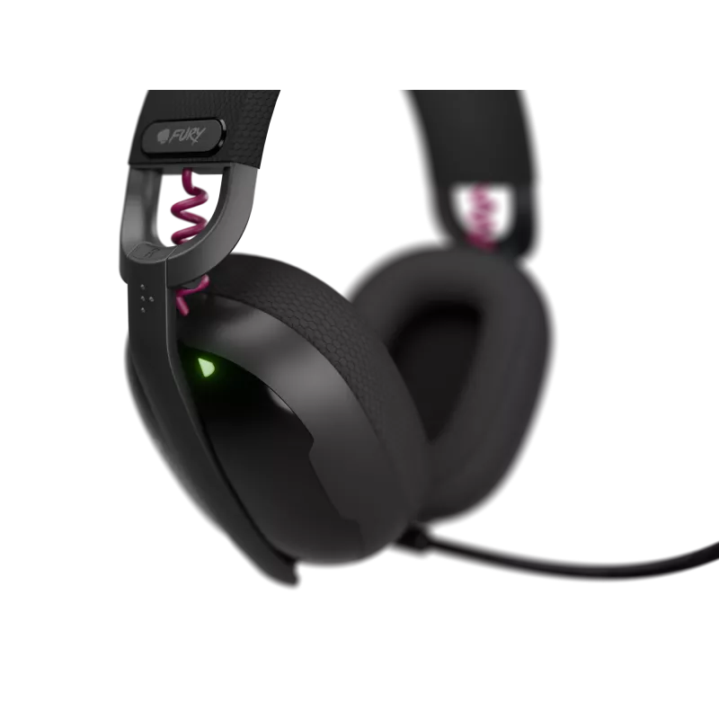 Genesis Fury Fukiya F6 mängupeakomplekt | Bluetooth | Üle kõrva | Mikrofon | Juhtmevaba | Must