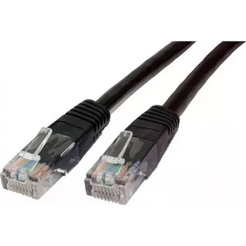 MediaRange - paigalduskaabel - RJ-45 (M) - RJ-45 (M) - 2,0 m - varjestatud - CAT 6 - must (MRCS125)