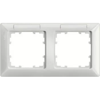 Siemens 5TG25521 seinaplaat/lülitikate Titaan, Valge