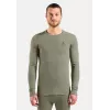 ODLO BL TOP crew neck l/s ACTIVE WARM pikavarrukaga termopesu, suurus M, hall