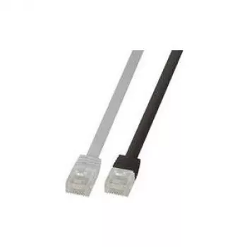 Logilink CF2083U Ethernet patch-kaabel Must
