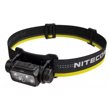 Pealamp Nitecore NU40 must LED 2 lampi IP68