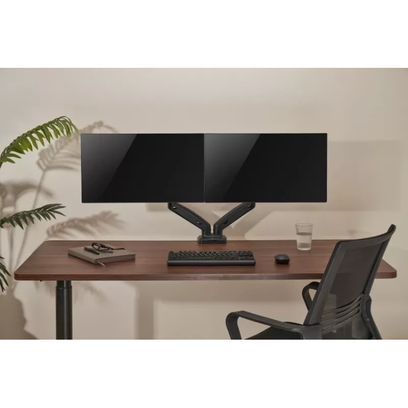 Monitor Arm up up Economical Interactive Counterbalance Dual Monitor Arm Matte Must VESA 75x75/100x100