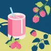 Ravensburger CreArt maalimiskomplekt — Mocktail Raspberry (25562) kunstikomplekt