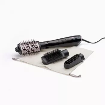 Kuumaõhuhari BABYLISS Style Smooth 1000 Airflow AS128E, 1000 W, must, 3 harja, ioontehnoloogia, reguleeritav termostaat