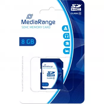 MediaRange mälukaart 8 GB SDHC Class 10 MR962