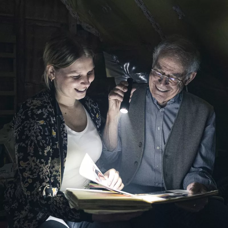 Ledlenser P6R Must käeshoitav taskulamp LED