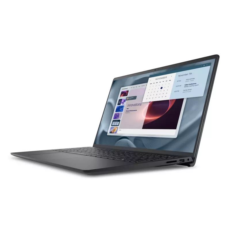 DELL Pro 15 Essential PV15250 Intel Core 3 100U sülearvuti 39,6 cm (15,6 inch) Full HD 8 GB DDR5-SDRAM 512 GB SSD Wi-Fi 6 (802.11ax) Windows 11 Pro Must