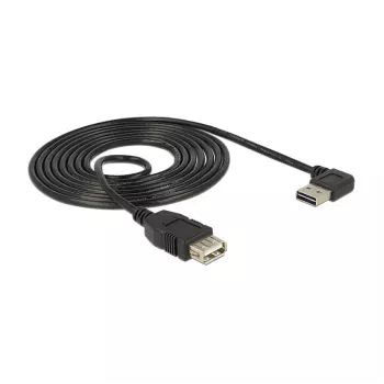 USB-kaabel DeLOCK 2m USB 2.0-A USB 2.0-A-le Must