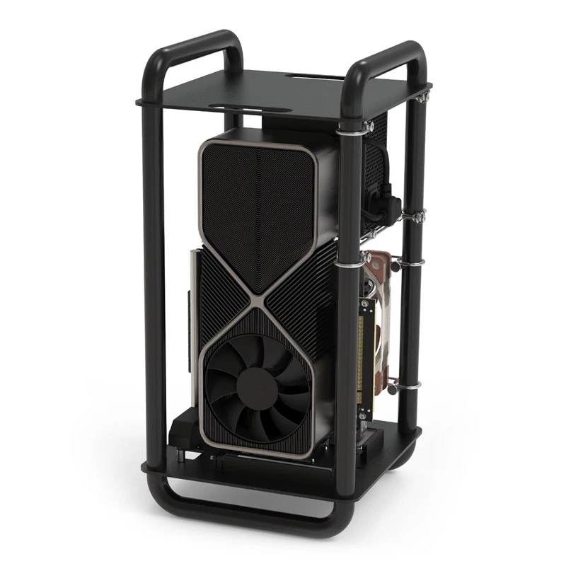 Arvutikorpus Streacom DA6 XL Mini-ITX must