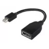 Lenovo 4X90L13971 DisplayPorti kaabel Mini DisplayPort Must