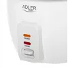 Adler AD 6418 riisikeetja, must, roostevaba teras, 1000 W