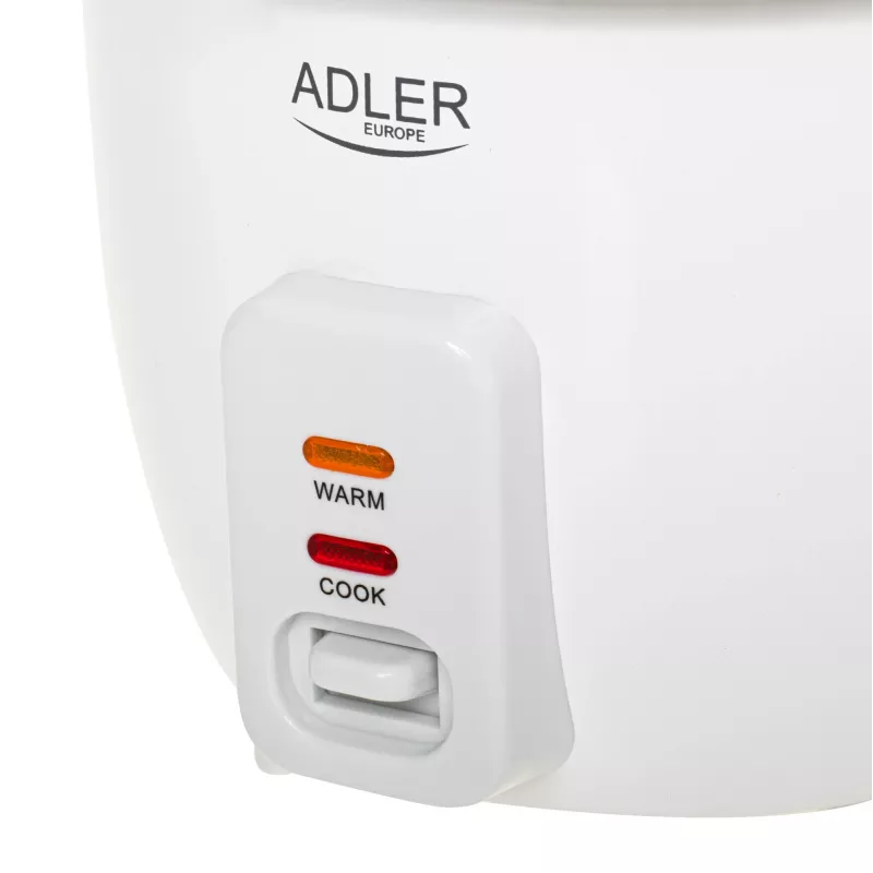 Adler AD 6418 riisikeetja, must, roostevaba teras, 1000 W