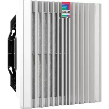 Ventilaatorikomplekt Rittal SK 3241.810 — sisseehitatud vahelduvvooluventilaator, õhuvool 245 m³/h, plastkorpus, hall