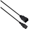 Pikenduskaabel helos 262667 IEC 60320 C13 kuni C20 250 V 1 m