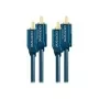 Stereohelikaabel (2x RCA-pistik/2x RCA-pistik) - 0,5 m RCA-koaksiaalkaabel võimsa stereoheli jaoks