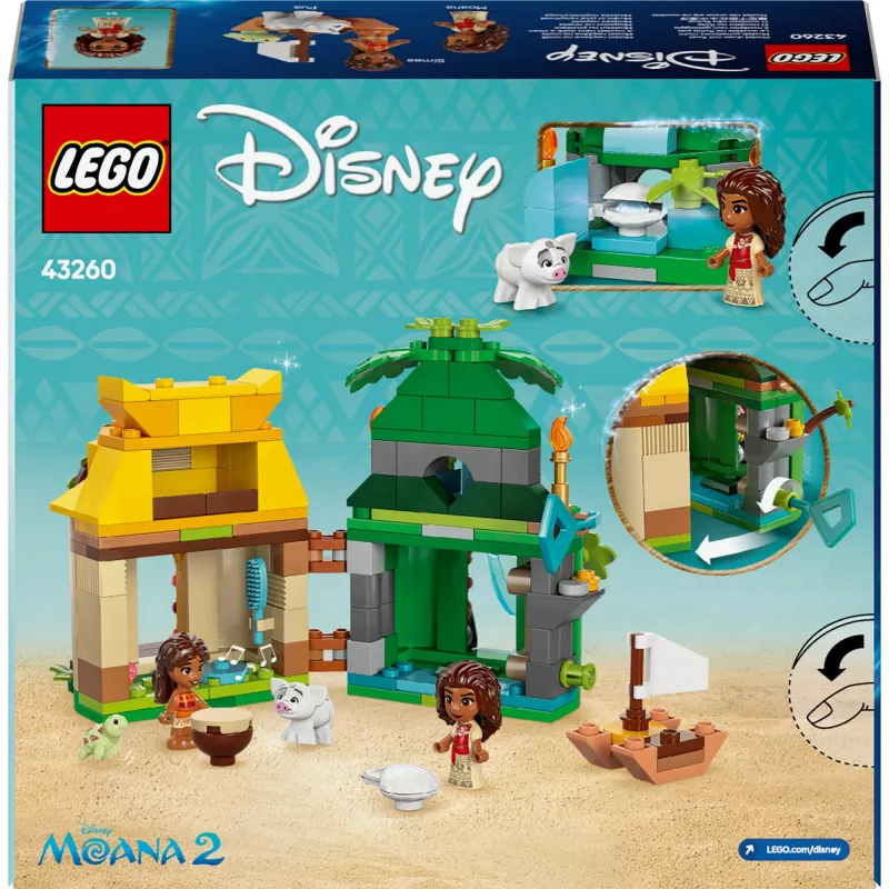 LEGO DISNEY 43260 Moana saare mängukomplekt