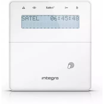 SATEL klahvistik INT-KLFR-W RFID-lugeja, GRADE3