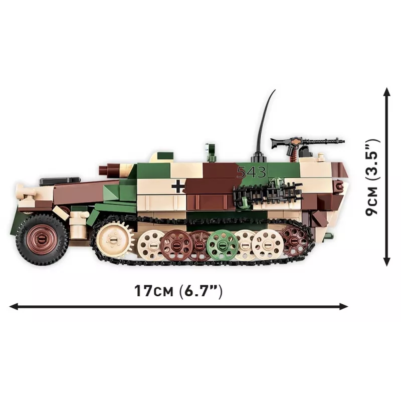 Sd.Kfz. 251/9 Stummel, ehituskomplekt