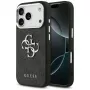 GUESS | Hardcase 4G | Tagakaas | iPhone 17 Pro Max | Apple | Ökonahk/PC/Plastik/TPU | Must