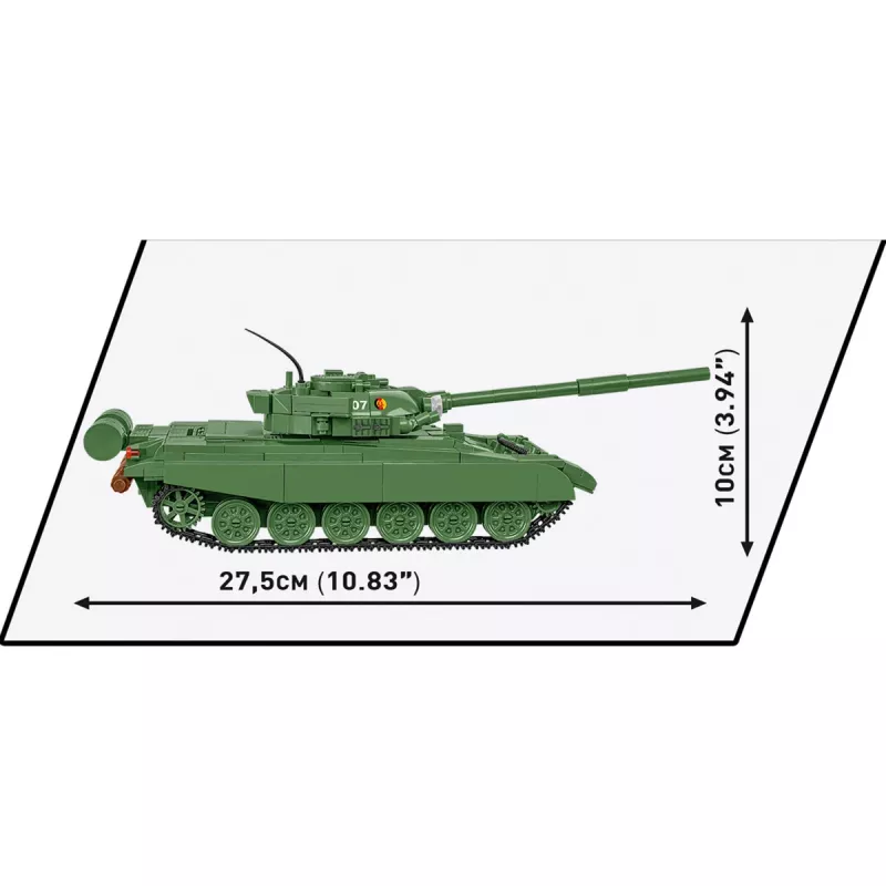 Ehituskomplekt COBI T-72 Ida-Saksamaa/Nõukogude Liit 680 tk