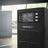 Qoltec 52281 katkematu toiteallikas (UPS) topeltmuundusega (Online) 2 kVA 2000 W 3 pistikupesaga