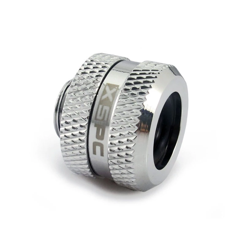XSPC Connector G1/4 kuni 14mm Hardtube, kroom - 8 tk