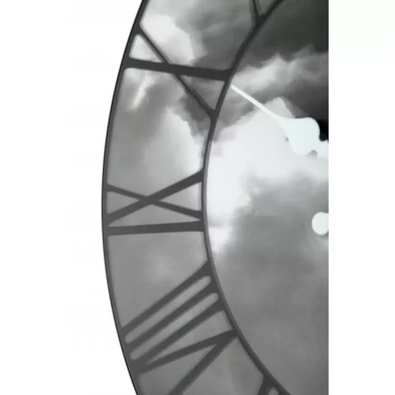 NeXtime kell 3037 Clouds, Ø39 cm, Seina, Must