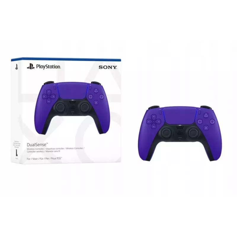 Gamepad Sony DualSense juhtmevaba kontroller PlayStation 5-le — lilla, haptiline tagasiside, adaptiivsed päästikud, sisseehitatud kõlar, Li‑Ion aku