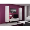 Cama elutoa mööblikomplekt VIGO 9 valge/valge läikiv