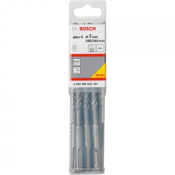 Puuritera, Bosch SDS-plus-5, 165 mm pikkus, SDS-plus vars