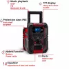 Teisaldatav raadio EINHELL TE-CR 18 Li DAB+ FM Bluetooth USB, akutoitel (ühildub TE-CR 18 Li-ga)