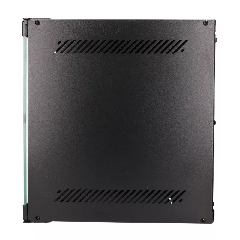 EXTRALINK LITE 6U 10 280X310 SEINALE KINNITATAV RACK-KAPP MUST